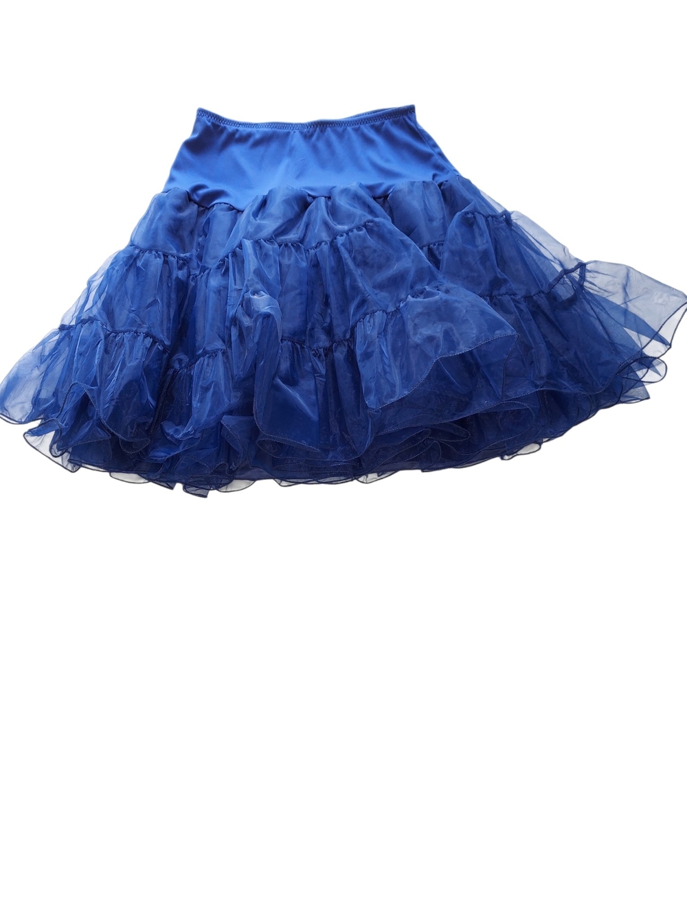 NWT Shimaly Royal Blue Petticoat Tutu Crinoline Underskirt Rockabilly Costume - Picture 2 of 13